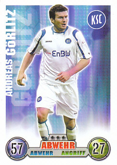 Andreas Gorlitz Karlsruher SC 2008/09 Topps MA Bundesliga #182